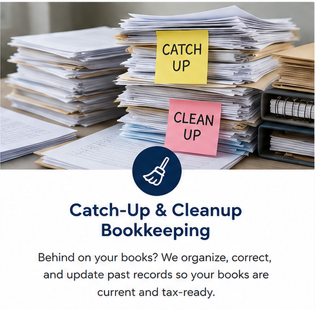 Catch-Up & Cleanup Bookkeeping